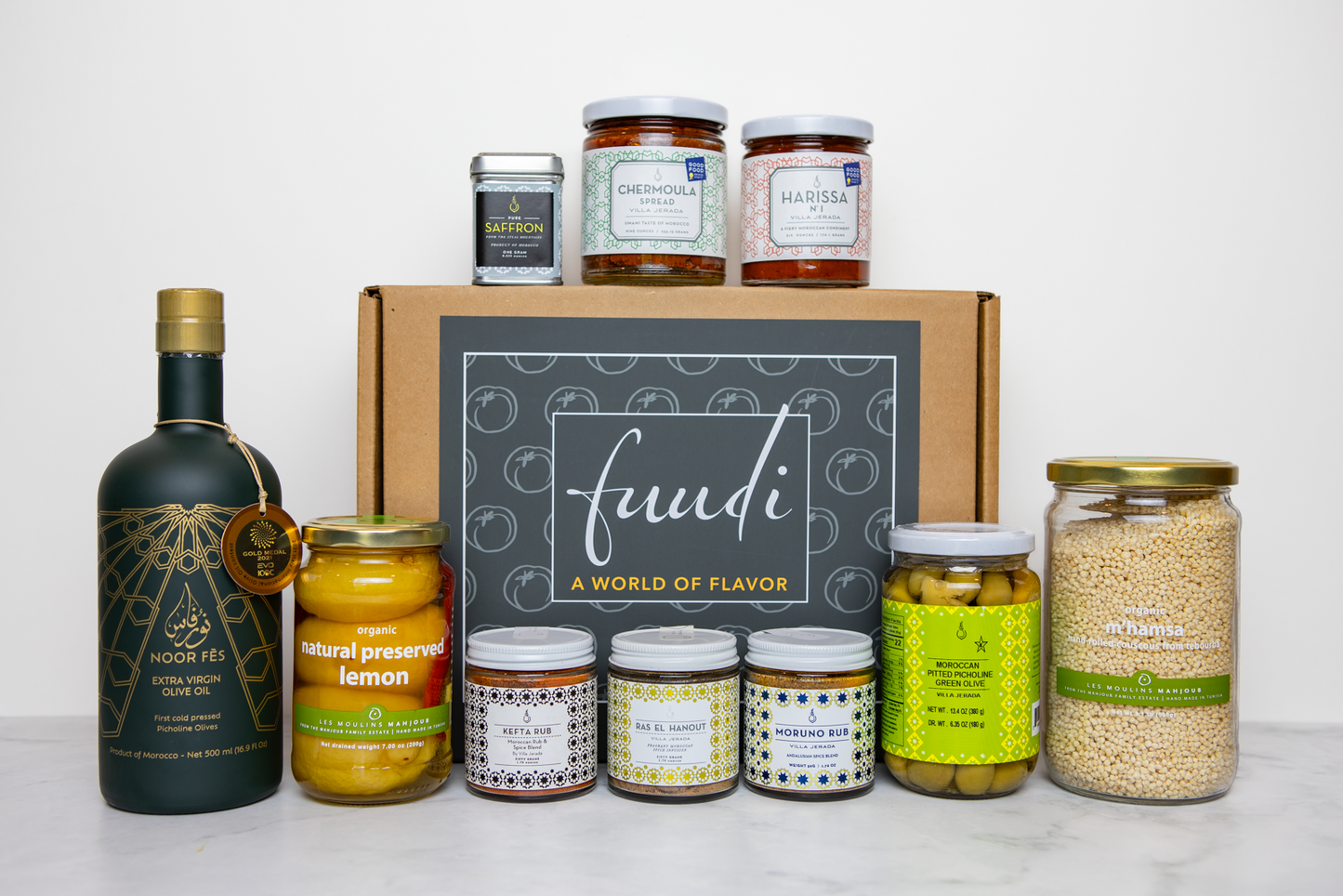 Fuudi Gourmet Gift Boxes - Flavors of North Africa Bundle