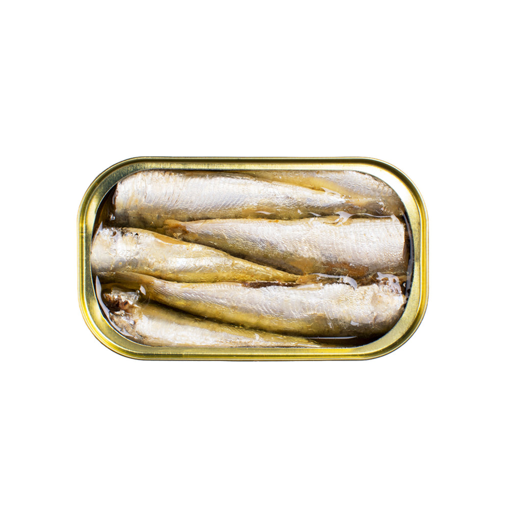 
                  
                    Smoked Small Sardines in EVOO
                  
                