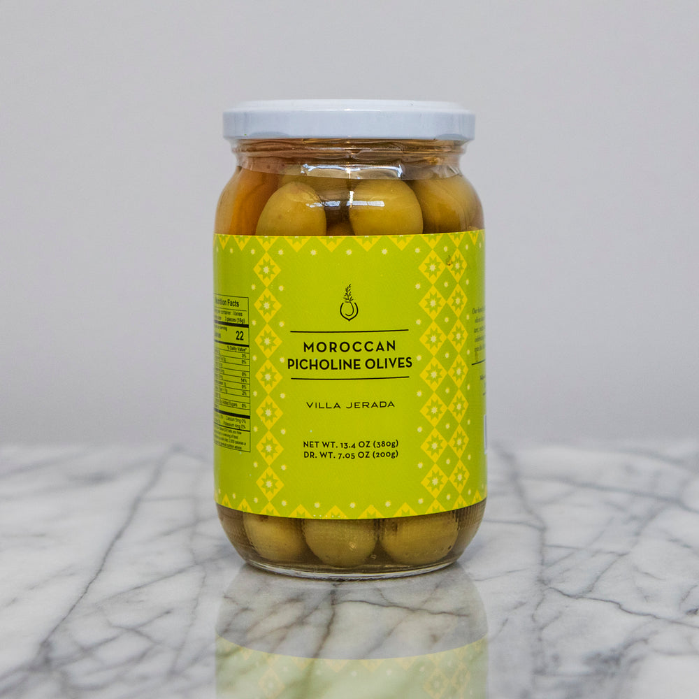 
                  
                    Moroccan Picholine Olives (pitted)
                  
                